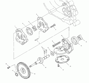 OIL PUMP - A01CH50EB (4964466446D011)