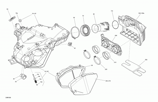 Air Intake - 600 CARB