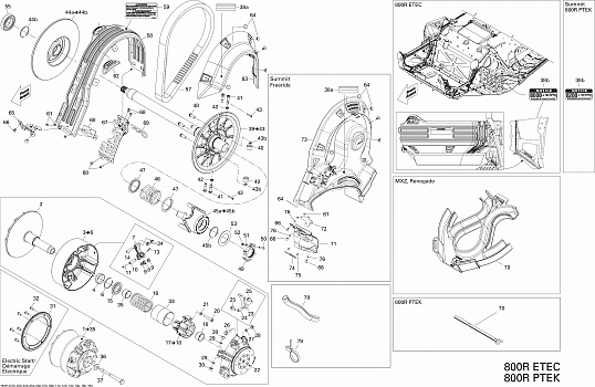 Pulley System 800R ETEC