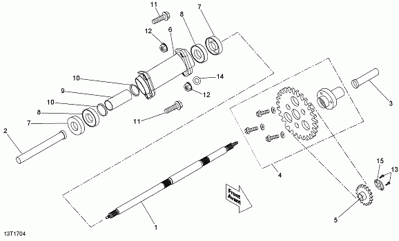 Drive System, Rear