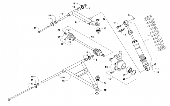 FRONT SUSPENSION ASSEMBLY