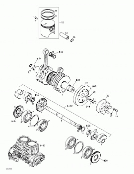 Crankshaft And Pistons