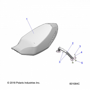 BODY, SEAT ASM. - S19CEA5BSL (601084C)