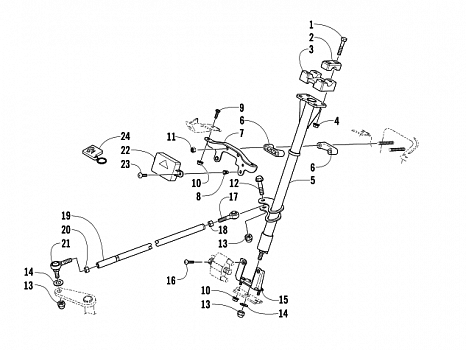 STEERING POST ASSEMBLY