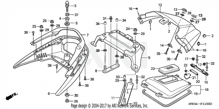 REAR GRIP + REAR TRAY