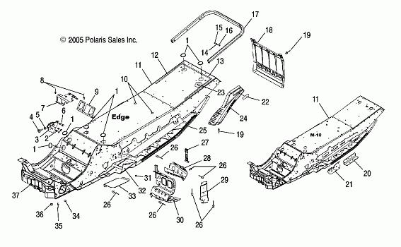 CHASSIS - S06NP5BSA/NE5BSB (4997239723A03)