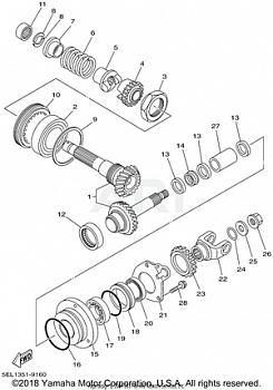 MIDDLE DRIVE GEAR