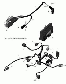 Engine Harness And Electronic Module  - V4
