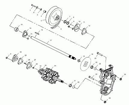 DRIVE TRAIN - S01NP5CS (4960406040B014)