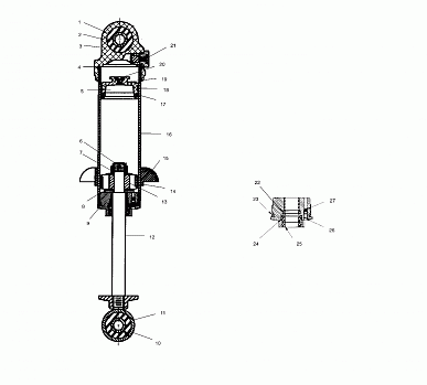 FOX SHOCK - FRONT TRACK - S00SB8AS (4954015401b013)