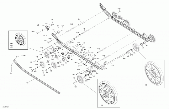 Rear Suspension - LTD - Lower Section
