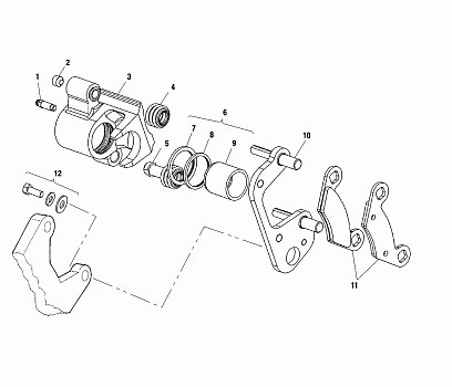 FRONT BRAKE - A01CB32AA (4963966396B003)