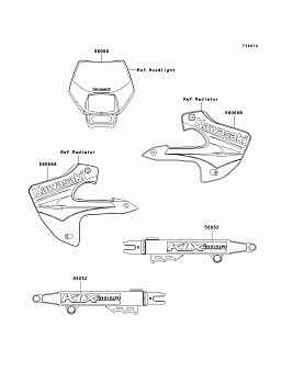 Decals(KLX300-A8)