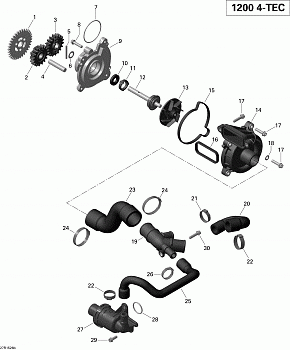 Engine Cooling GSX SE_27R1526b