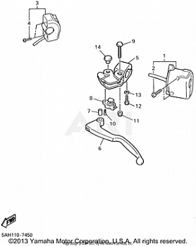 HANDLE SWITCH LEVER