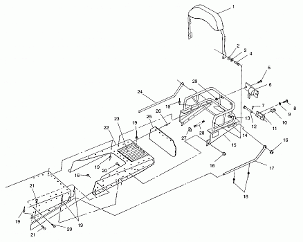 RACK and TUNNEL EXTENSION - S03LT3AS (4977787778A10)