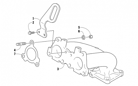 EXHAUST MANIFOLD ASSEMBLY