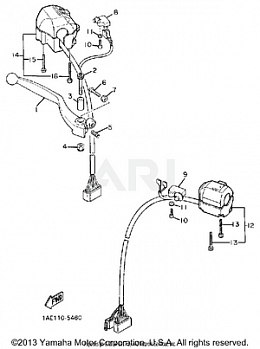 HANDLE SWITCH LEVER