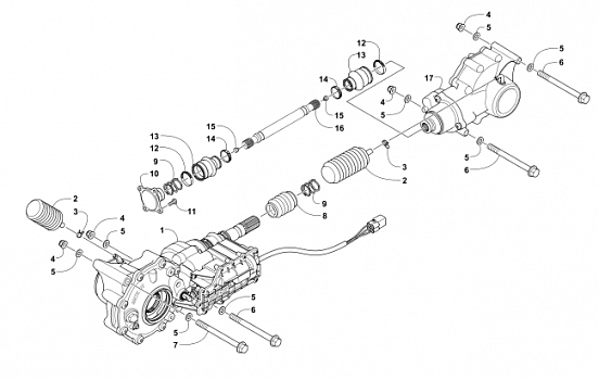 DRIVE TRAIN ASSEMBLY