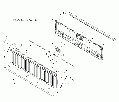 TAILGATE - R06RD50AB/AC (4999203249920324A12)