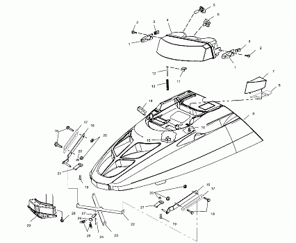 HOOD - S00SR8BSA (4954115411A009)