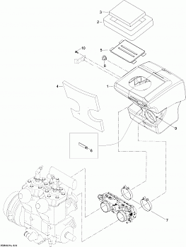 Air Intake System 600HO SDI