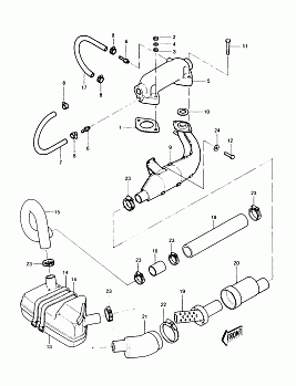 Muffler(JS440-A14)