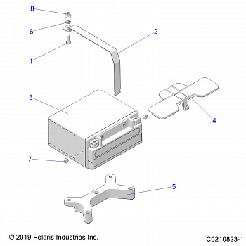 ELECTRICAL, BATTERY - A20SVE95KR (C0210823-1)