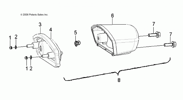 ELECTRICAL, TAILLIGHT - A11FA09AA (49ATVHEADLIGHT07SPRT90)