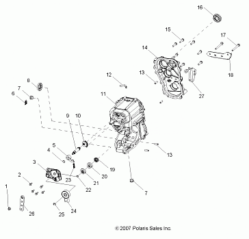 GEARCASE, MAIN - R05RD68AA/AB (49RGRTRANS084X4)