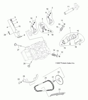 ENGINE, VALVE and CAMSHAFT - A10NG50AA (49ATVVALVE08SCRAM)