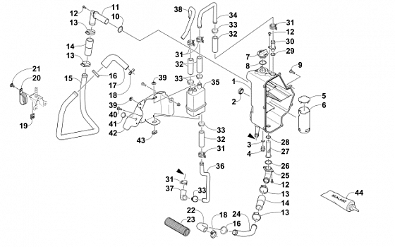 OIL TANK ASSEMBLY