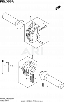 HANDLE SWITCH (AN650L6 E33)