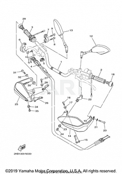 STEERING HANDLE CABLE