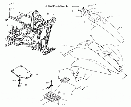 FRONT CAB - A03BA38CA (4982568256A03)