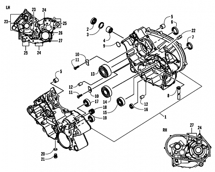 CRANKCASE ASSEMBLY