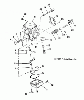 CARBURETOR - A05CL50AA (4999201649920164D08)