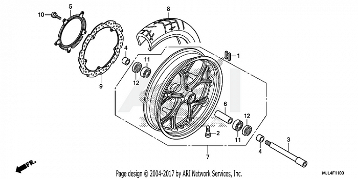 FRONT WHEEL