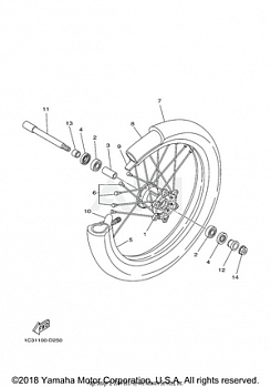 FRONT WHEEL