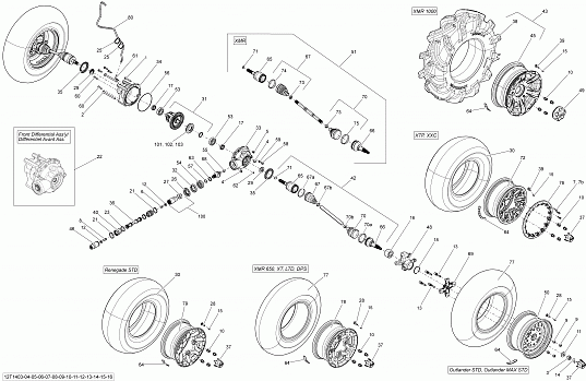 Drive System, Front