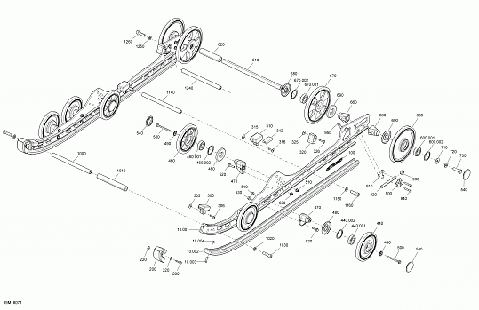 Rear Suspension Renegade - Package Adrenaline - Inferior