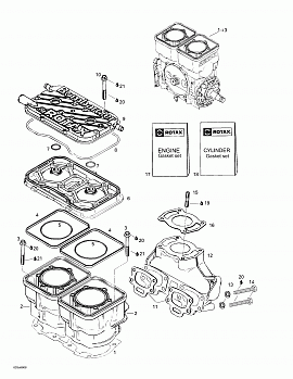 Cylinder, Exhaust Manifold