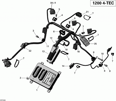 Engine Harness And Electronic Module _51R1526