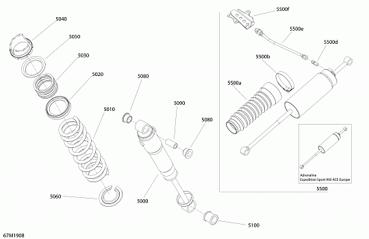 Rear Shocks - Adrenaline