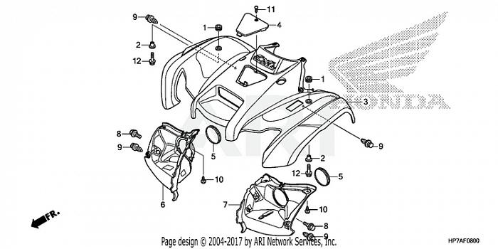 FRONT FENDER