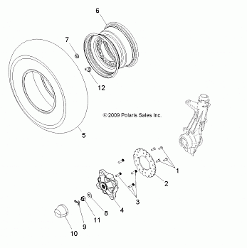 WHEELS, FRONT - A10NG50AA (49ATVWHEELFRT10SCRAM)