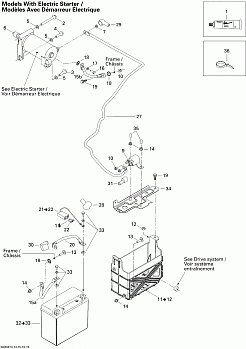 Battery And Starter