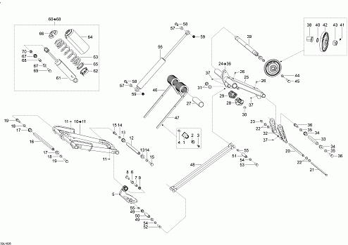 Rear Suspension - Upper Section - SWT - WT