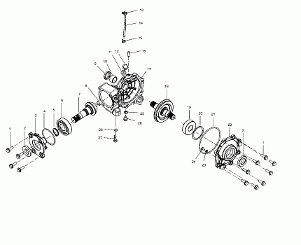 FRONT HOUSING - A00CH50AK (4954805480D002)