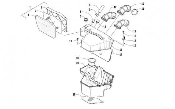 AIR INTAKE ASSEMBLY